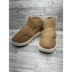 FitVille Easy Top Women Diabetic Shoes Winter Boots Size 9.5 EW Extra Wide Marca